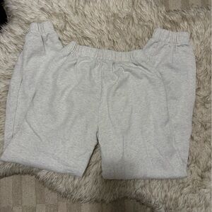 Brandy Melville Light Gray Sweat Shorts